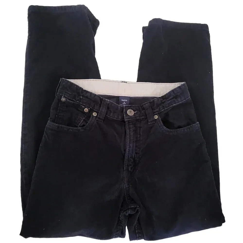 10 Gap navy corduroy pants